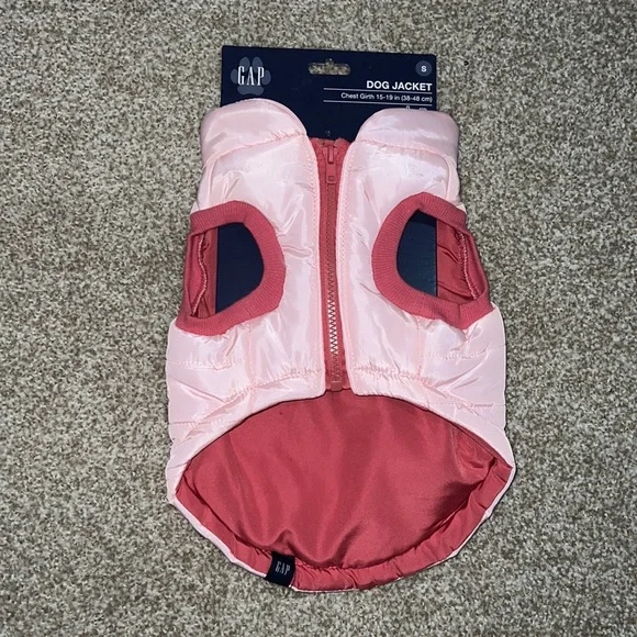 New GAP Dog Pink Jacket Size S - Picture 2 of 8